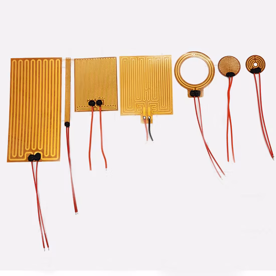 Custom 5V 12V 48V 220V 40W Industrial Flexible Thick Film Electric Polyimide Kapton Heater for Car Mirror