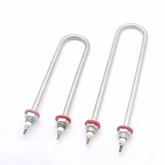 SUS304/Copper Immersion U Shape Heating Element for Steam Rice Machine